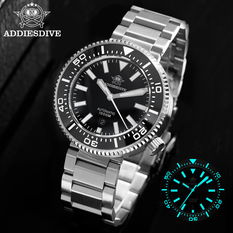 ADDIESDIVE Men's Luxury Watch  - огляд і ціна Seiko Watch 5 Sports