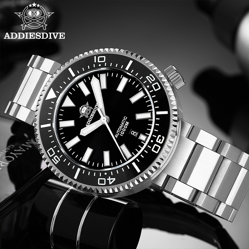 ADDIESDIVE Men's Luxury Watch  - огляд і ціна Seiko Watch 5 Sports