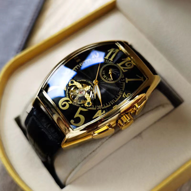 SEWOR Mechanical Watch Men Gol - огляд і ціна Seiko Watch Presage