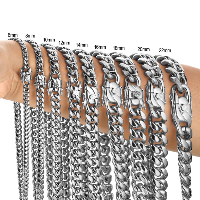 316L Stainless Steel Miami Cur - огляд і ціна Butterfly Clasp Deployant
