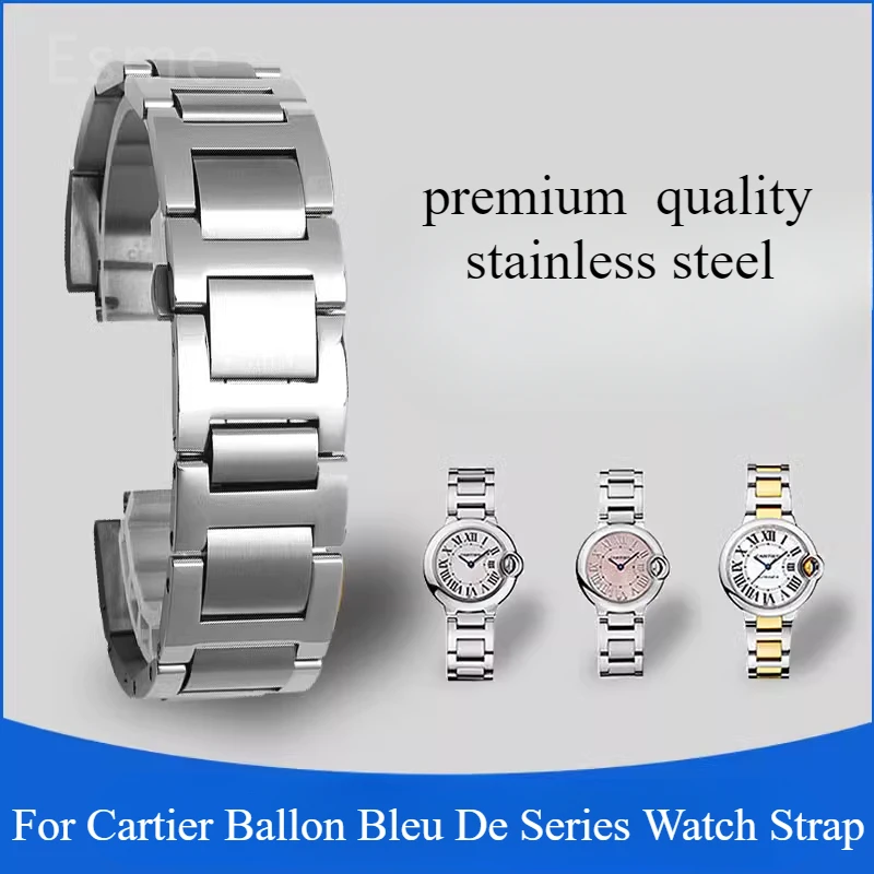 Watchband for Cartier Ballon B - огляд і ціна Cartier Watch Ballon Bleu