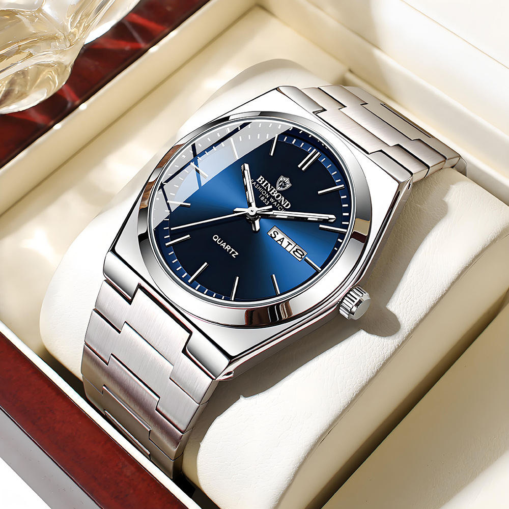 BINBOND Genuine Men Watch Ligh - огляд і ціна Seiko Watch 5 Sports