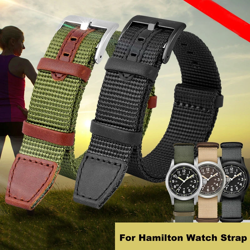 High quality  Nylon 20mm 22mm  - огляд і ціна Nato Strap Nylon