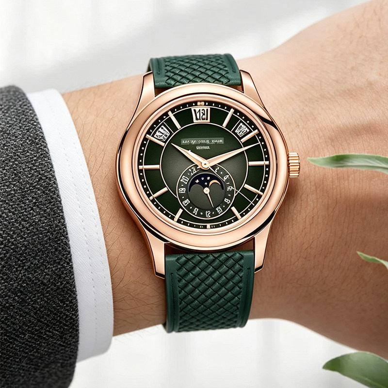 Fluorine rubber watch strap do - огляд і ціна Patek Philippe Watch Calatrava