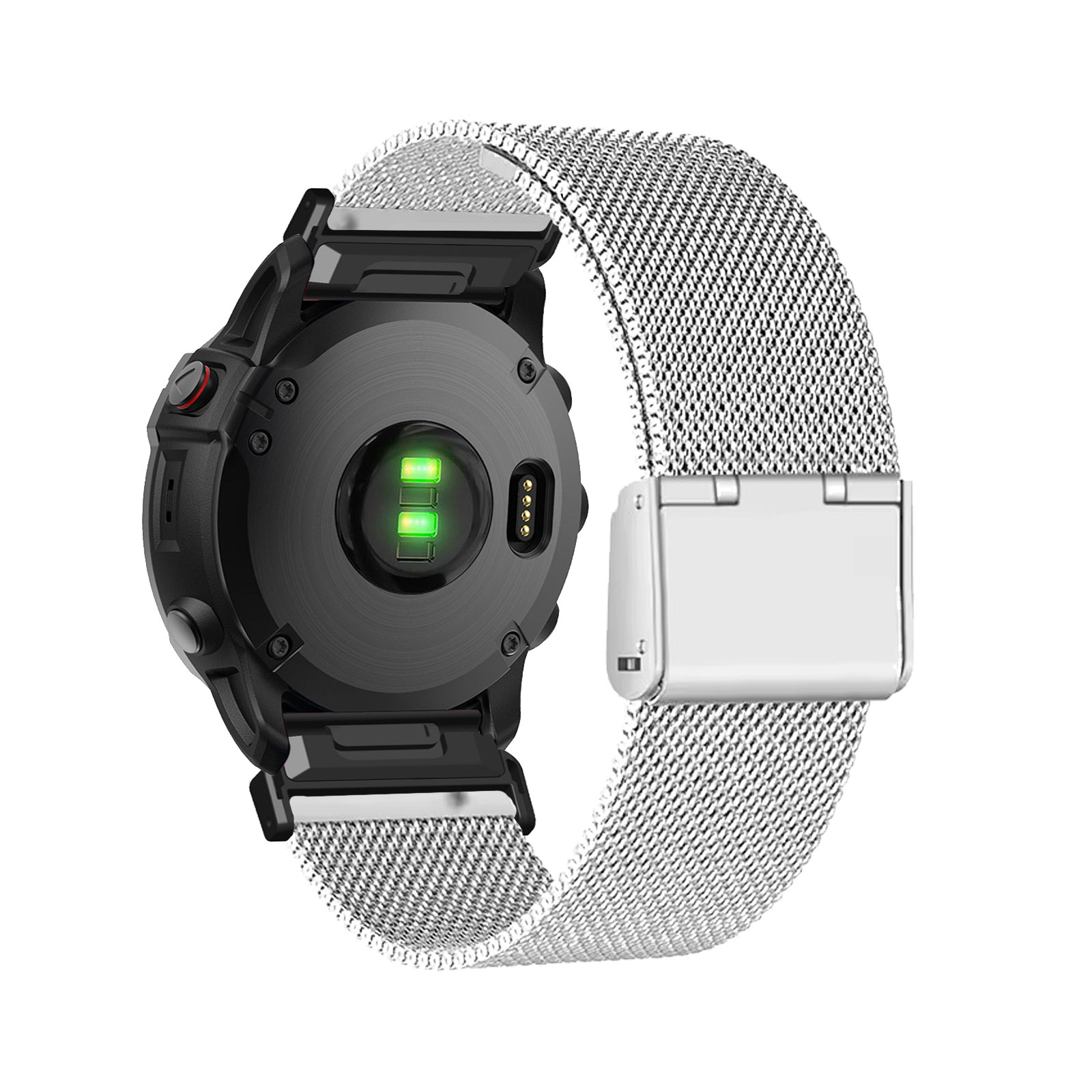 Metal Bands for Garmin Fenix 6 - огляд і ціна Mesh Strap Metal