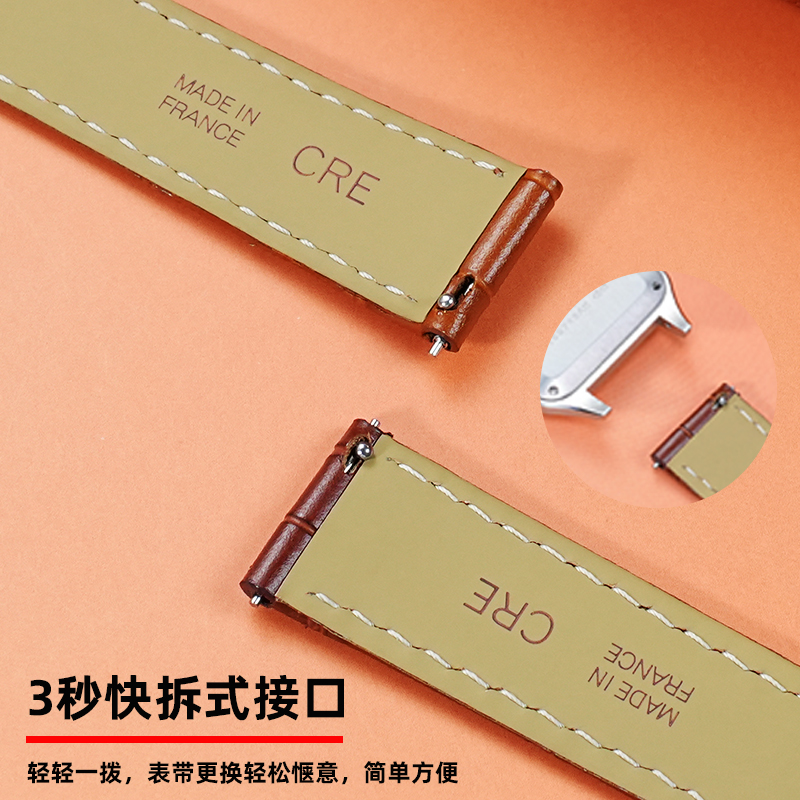 15mm 17mm 18mm 20mm Genuine Le - огляд і ціна Leather Strap Quick Release