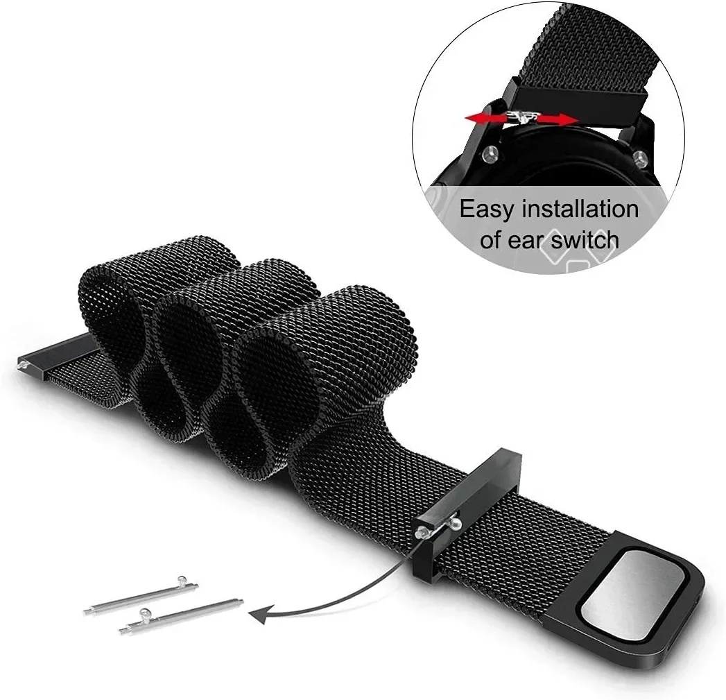 18mm Milanese Loop Strap For X - огляд і ціна Milanese Loop Magnetic