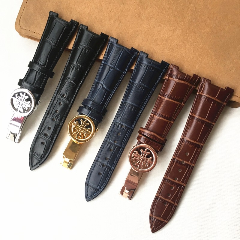 Leather Watch strap compatible - огляд і ціна Patek Philippe Watch Aquanaut