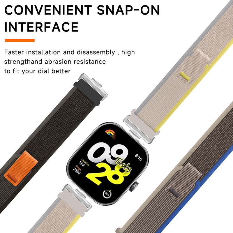 For Xiaomi Redmi Watch 4 Nylon - огляд і ціна Sport Loop Velcro