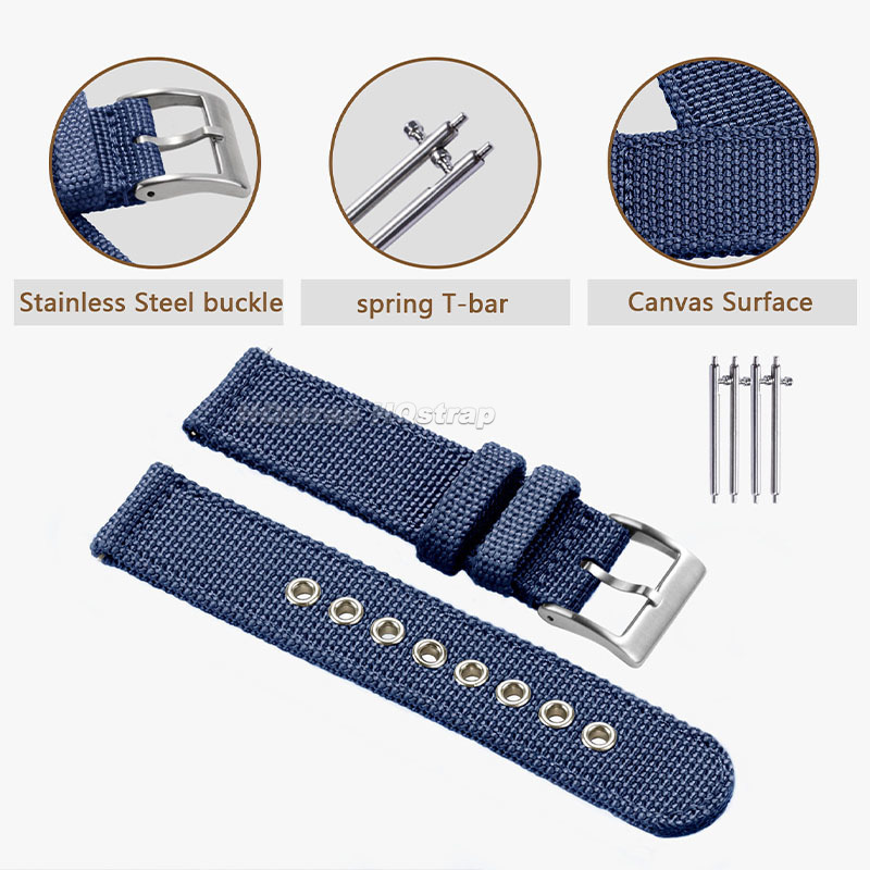 Nylon Strap 18mm 20mm 22mm Ban - огляд і ціна Nato Strap Nylon