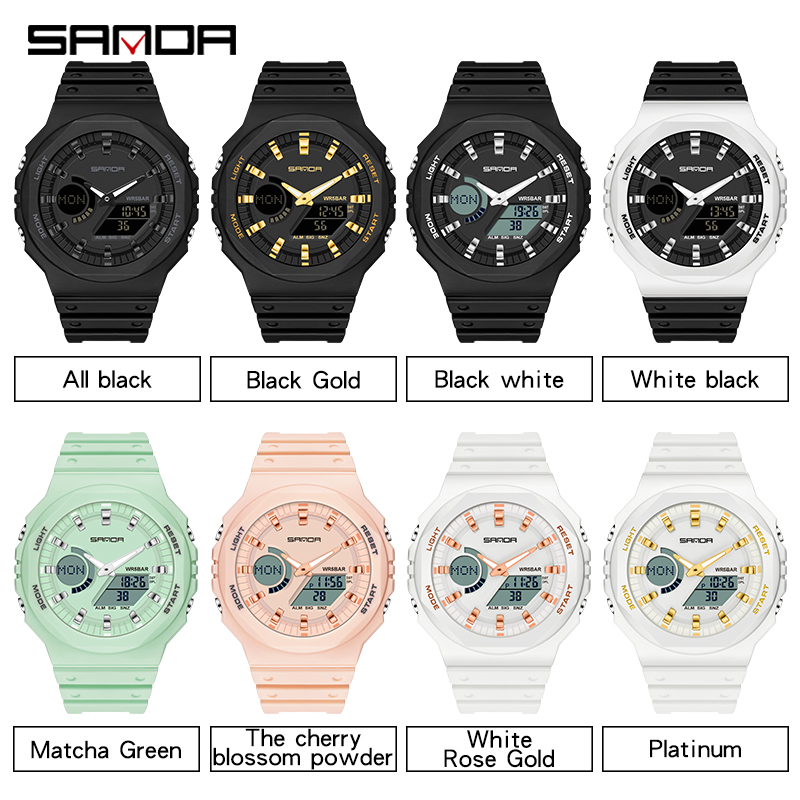 SANDA Top Luxury Men's Quartz  - огляд і ціна Seiko Watch 5 Sports
