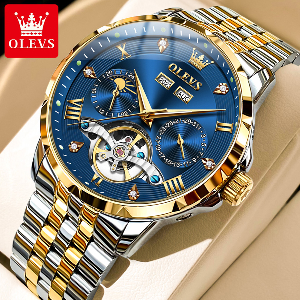 OLEVS 6691 Men Watch Luxury Bu - огляд і ціна Rolex Watch Daytona
