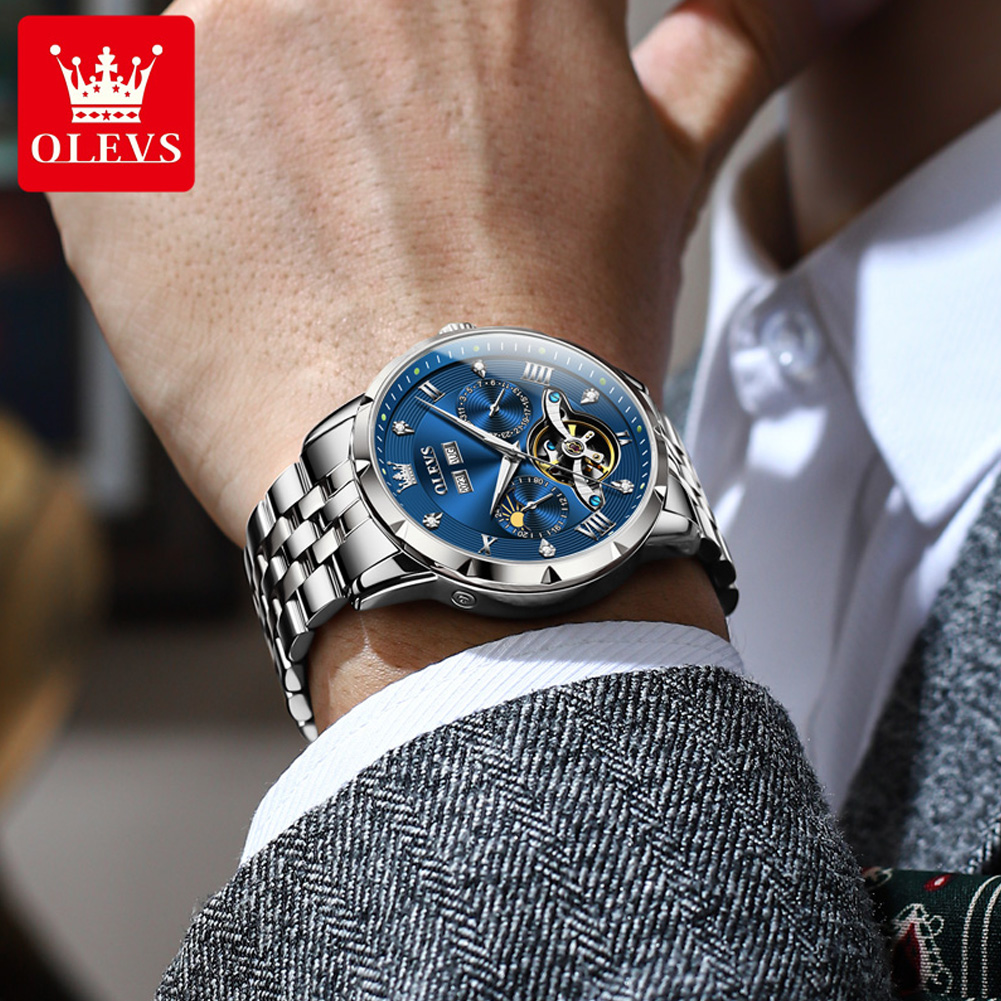 OLEVS 6691 Men Watch Luxury Bu - огляд і ціна Rolex Watch Daytona