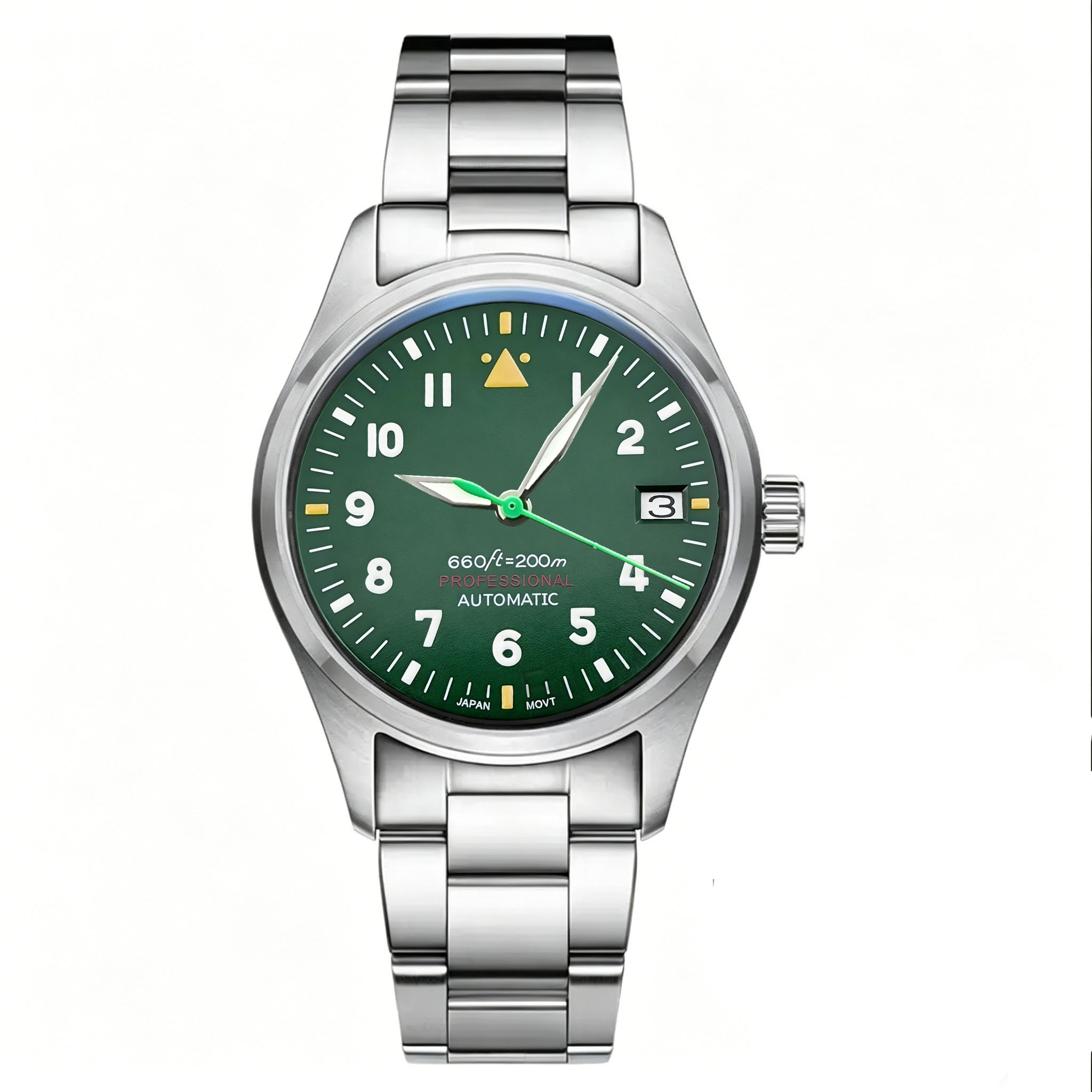 Custom LOGO 36mm 39mm Pilot Wa - огляд і ціна Stainless Bracelet Diver