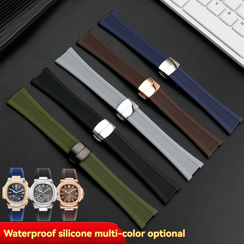 25*13mm Premium Rubber Concave - огляд і ціна Patek Philippe Watch Nautilus