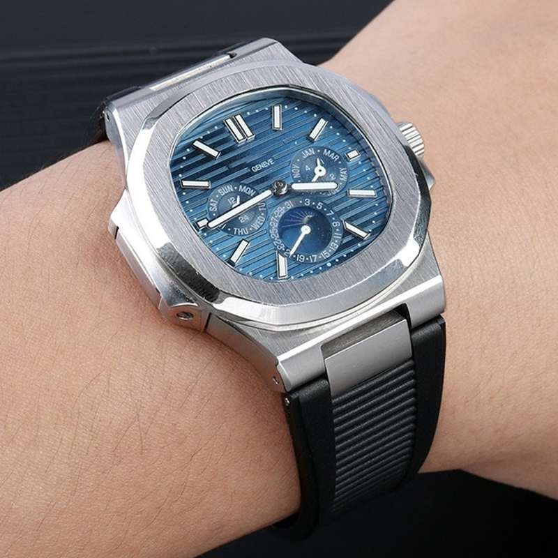25*13mm Premium Rubber Concave - огляд і ціна Patek Philippe Watch Nautilus