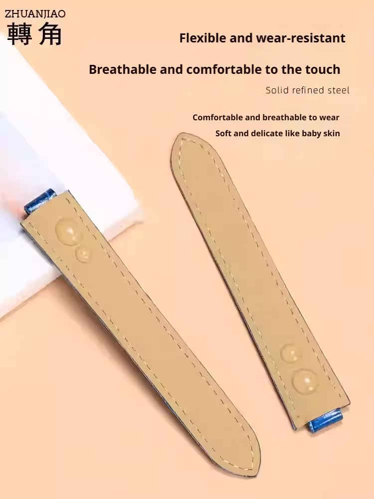 Leather watch strap for Cartie - огляд і ціна Cartier Watch Ballon Bleu