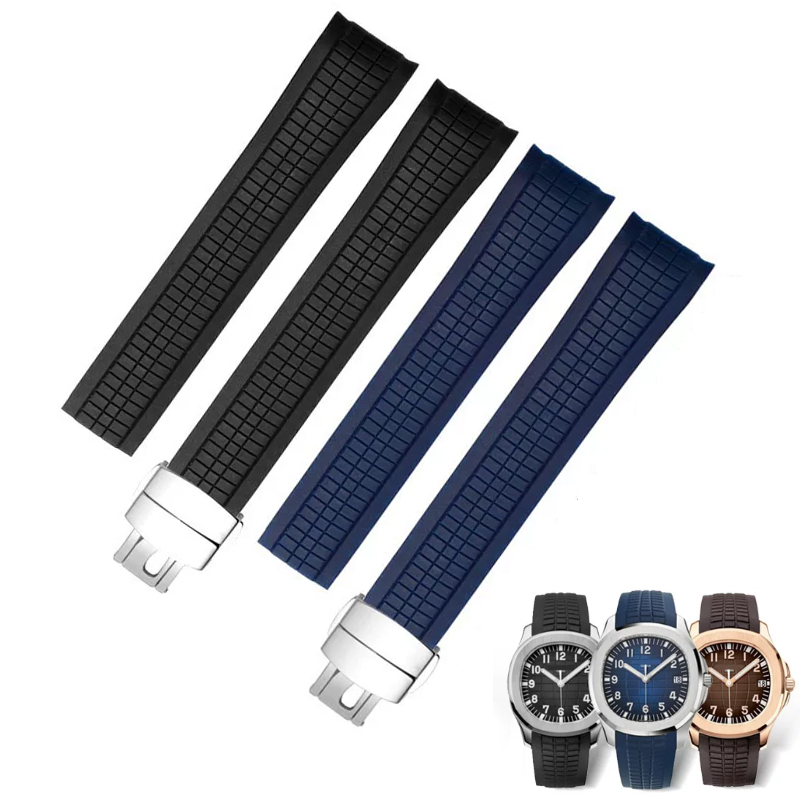 Soft Rubber Watch Band Aquanau - огляд і ціна Patek Philippe Watch Aquanaut