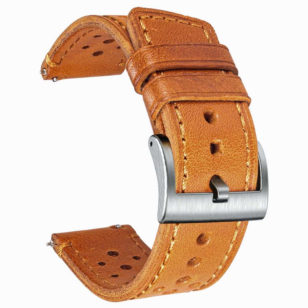 Hemsut Cowhide Watch Band Quic - огляд і ціна Suede Strap Watch
