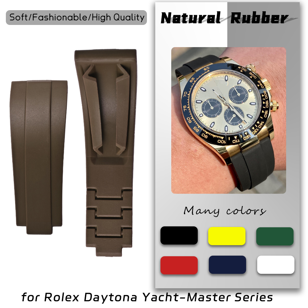 20mm 21mm Quality Natural Rubb - огляд і ціна Rolex Watch Submariner