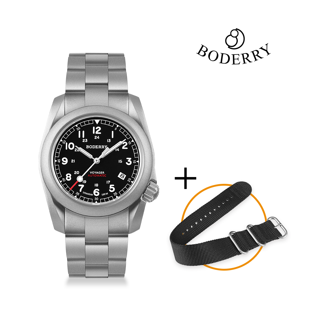 Boderry Voyager Field Watch Ti - огляд і ціна Seiko Watch 5 Sports