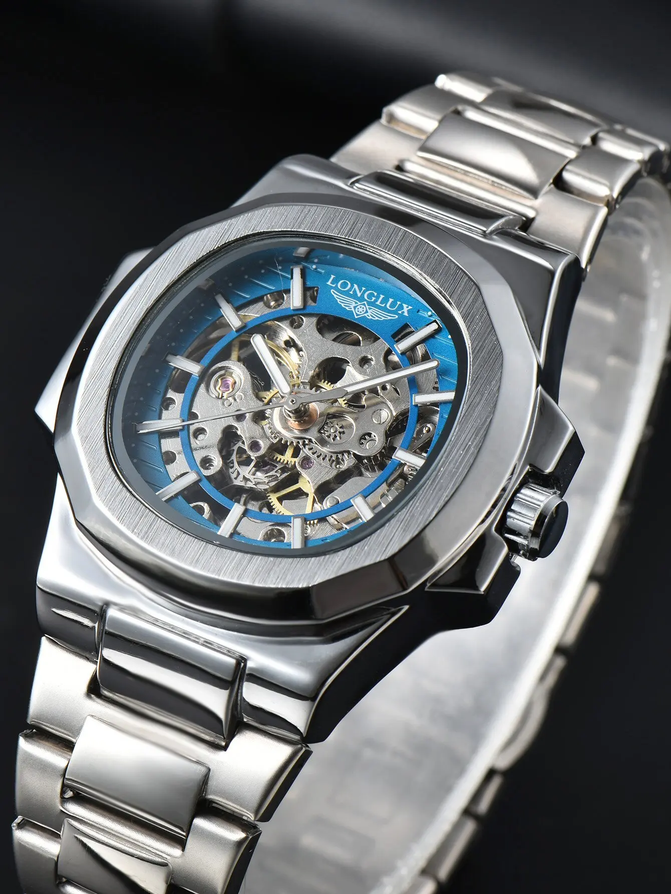 LONGLUX Men Automatic Mechanic - огляд і ціна Seiko Watch 5 Sports