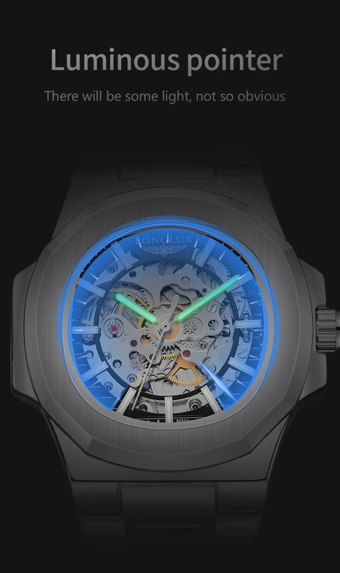 LONGLUX Men Automatic Mechanic - огляд і ціна Seiko Watch 5 Sports