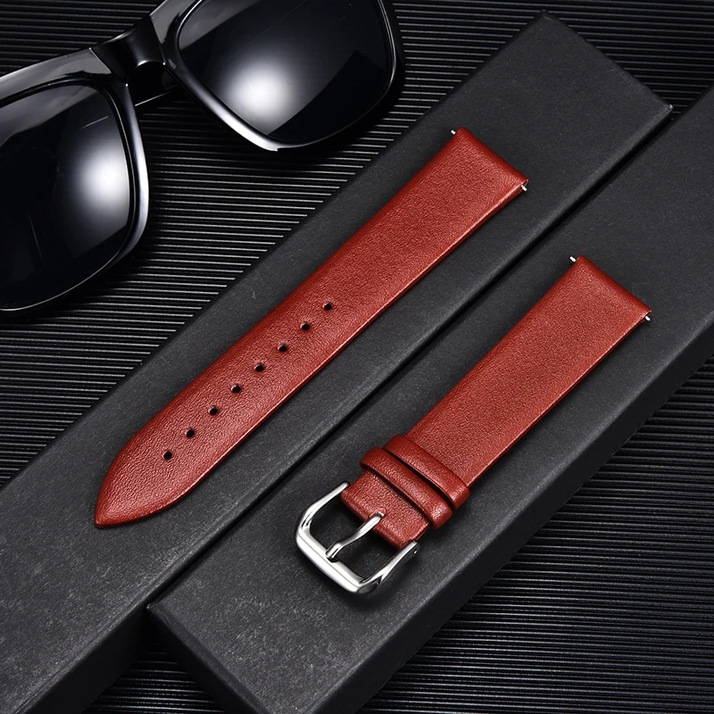 Ultra-thin Calfskin Leather Wa - огляд і ціна Suede Strap Watch