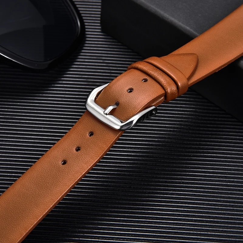 Ultra-thin Calfskin Leather Wa - огляд і ціна Suede Strap Watch