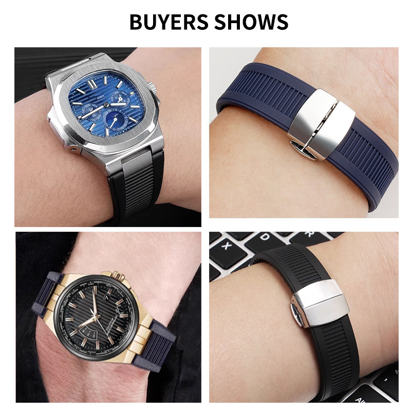 Silicone Watch Strap For Patek - огляд і ціна Patek Philippe Watch Nautilus