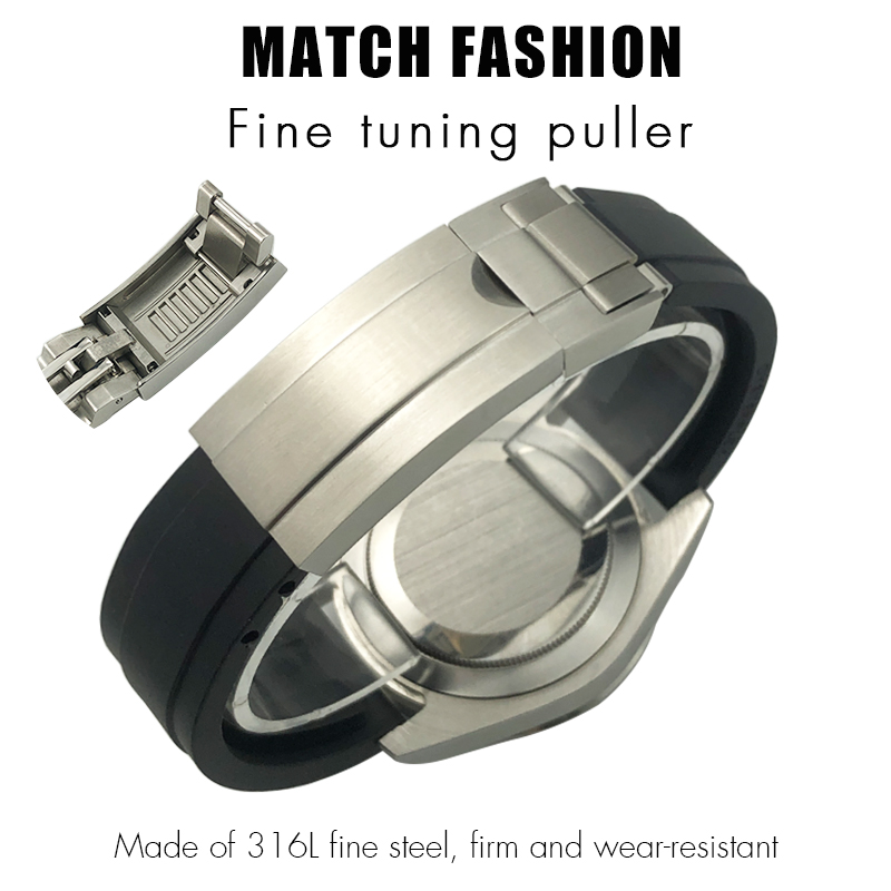 Rubber Watchband 18mm 20mm 21m - огляд і ціна Rolex Watch Submariner