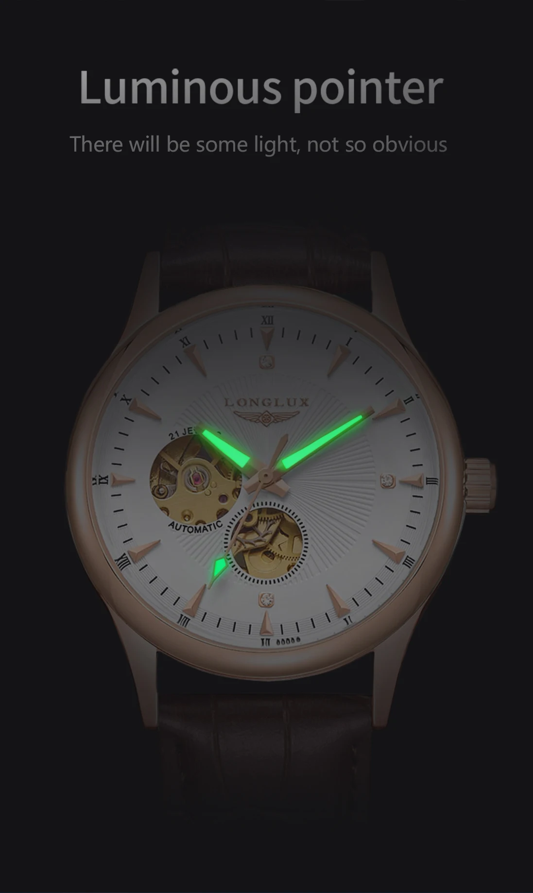 LONGLUX Automatic Watch Elegan - огляд і ціна Seiko Watch Presage