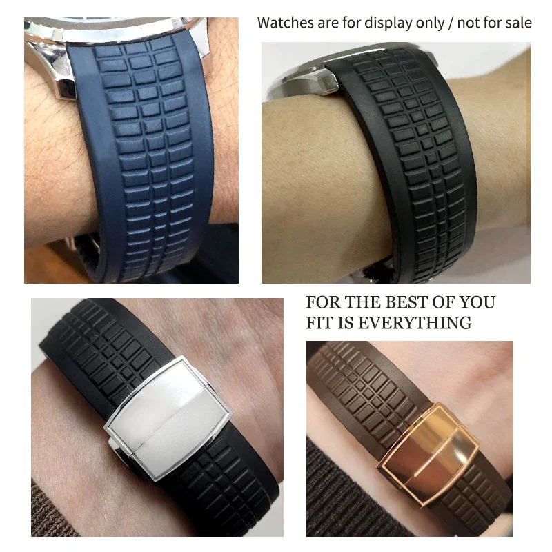 High Quality RubberWatchband f - огляд і ціна Patek Philippe Watch Aquanaut